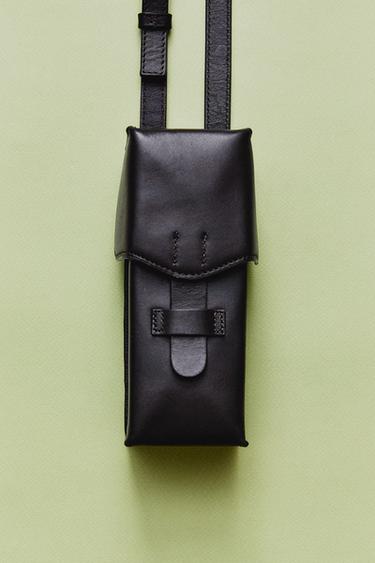 Zaras LÄDERFODRAL FÖR LOMOMATIC KAMERA - Brun