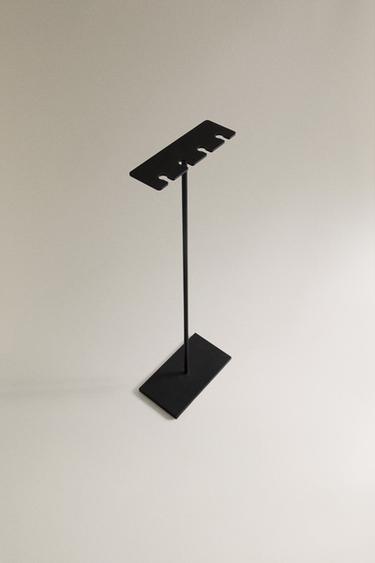 IRON FIREPLACE ACCESSORY STAND - Black by Zara - Image 1