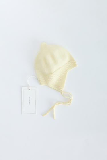 ZARA TIMELESS - CAPOTA 100% CASHMERE - Amarillo claro de Zara