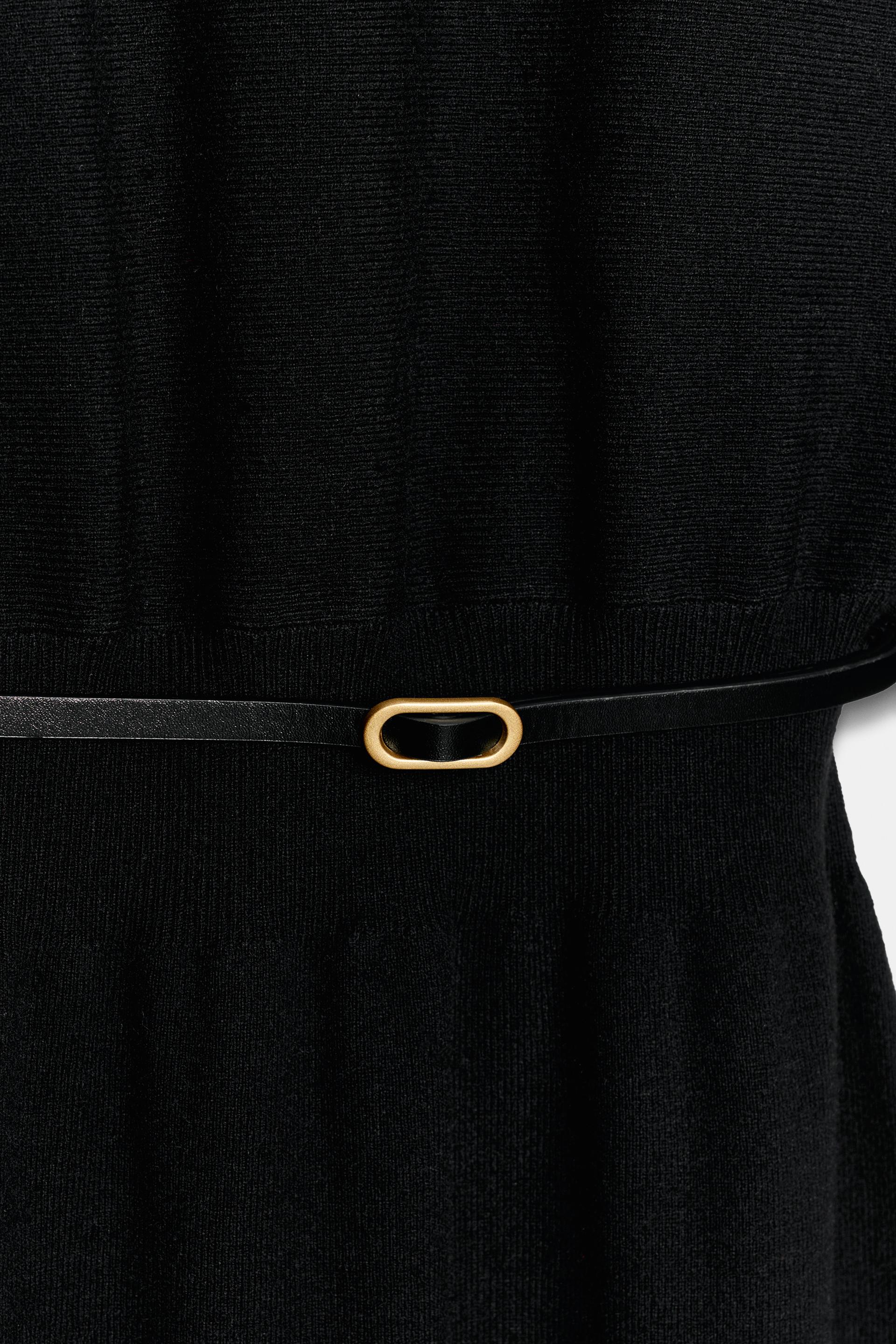 BELTED KNIT DRESS thumbnail 11