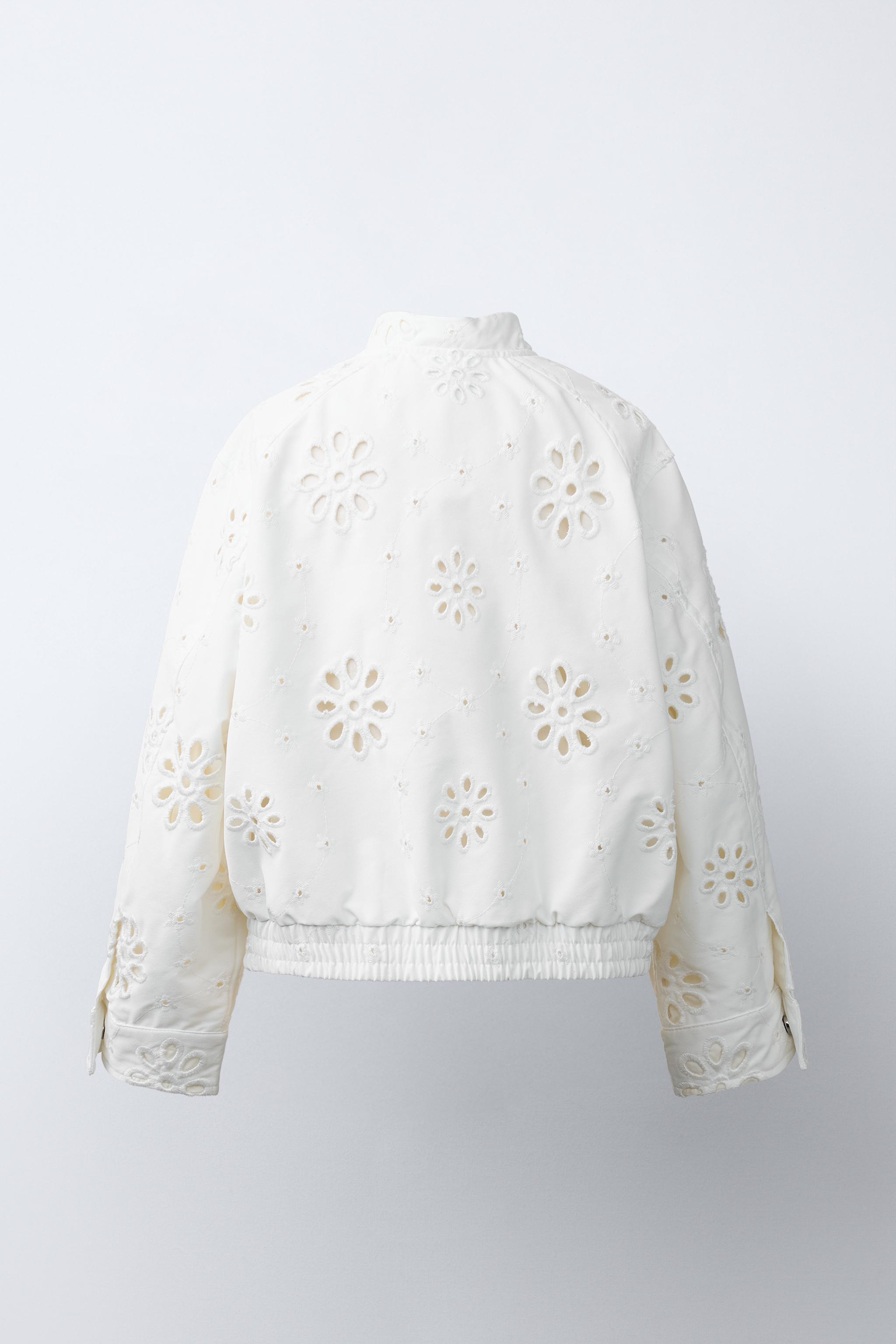 BLOUSON BRODERIE SUISSE