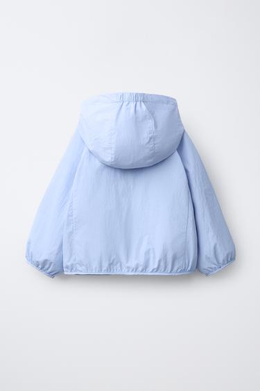 LIGHTWEIGHT WATER-REPELLENT RAINCOAT - Light blue by Zara - Image 1
