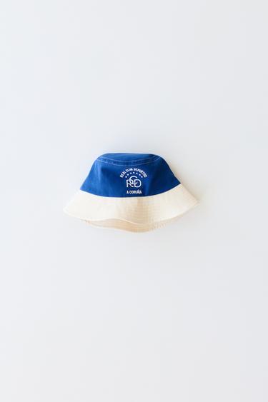 GORRO BOB BORDADO RC DEPORTIVO DE A CORUÑA - Azul de Zara