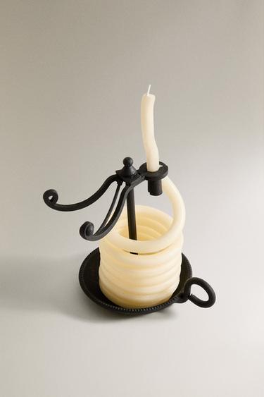 CHIMNEY DUFTSLYS OG LYSESTAGESÆT - grøn fra Zara