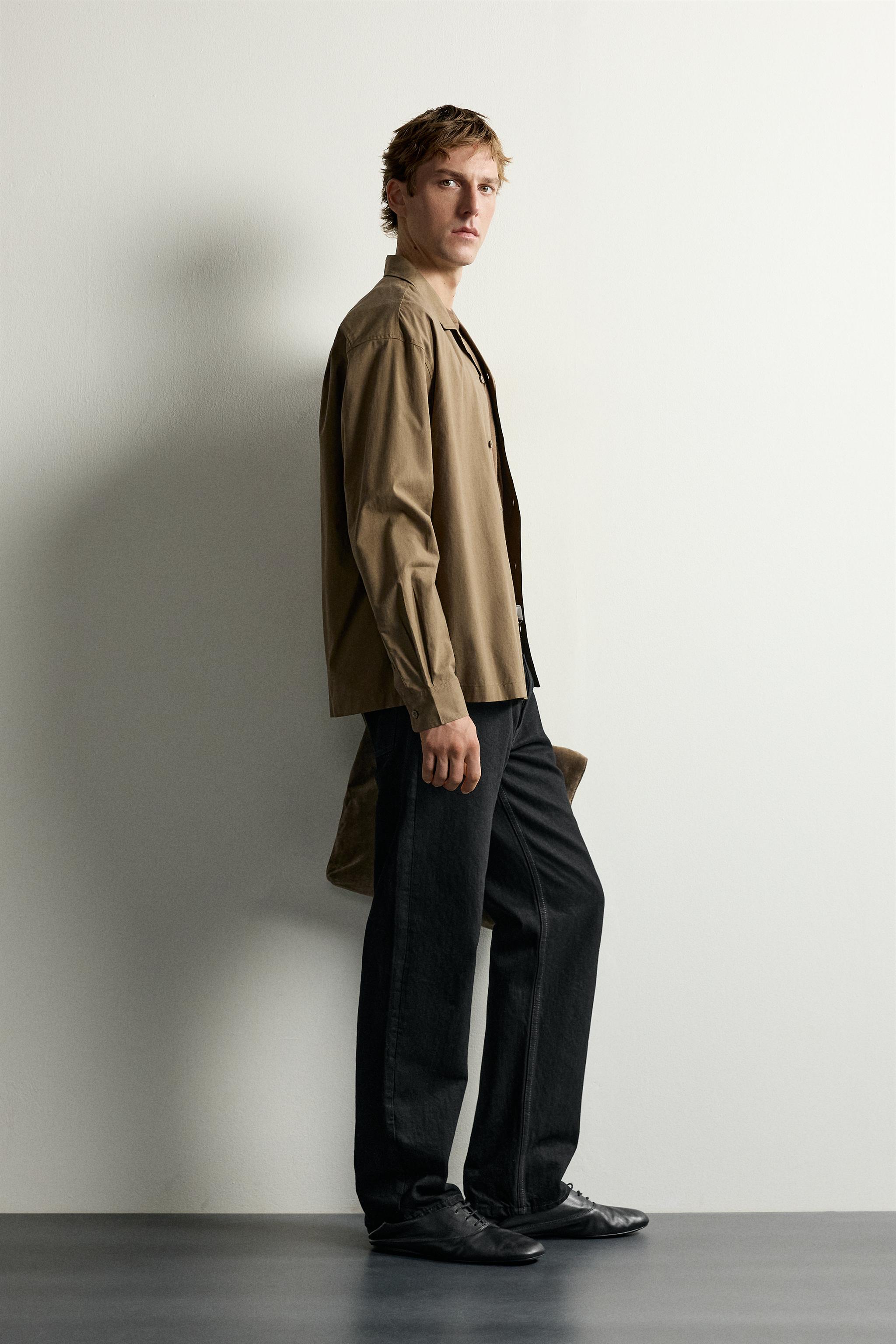 CHEMISE RELAXED FIT LYOCELL ET COTON