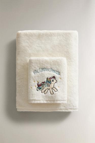 Zara ©2026 HASBRO. MY LITTLE PONY TERRY TOWEL - 奶油色