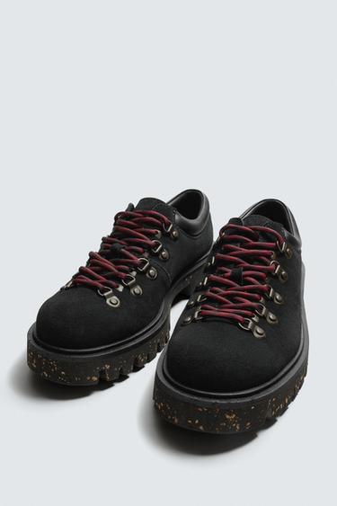 LEATHER HOOK SHOES - Black by Zara - Image 4