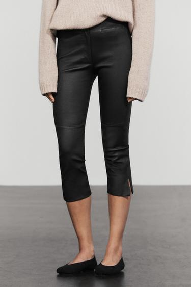 Leather capris — Black 2