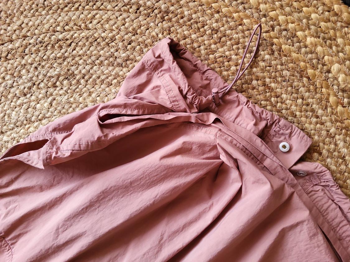 PARACHUTE BLOUSE WITH TOPSTITCHING - Image 3