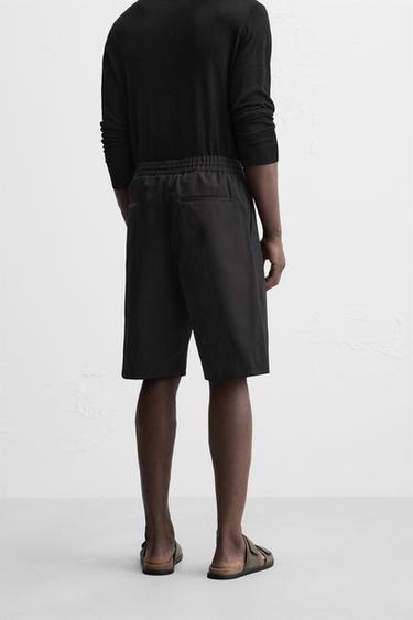 BERMUDA SHORTS - Black by Zara - Image 2