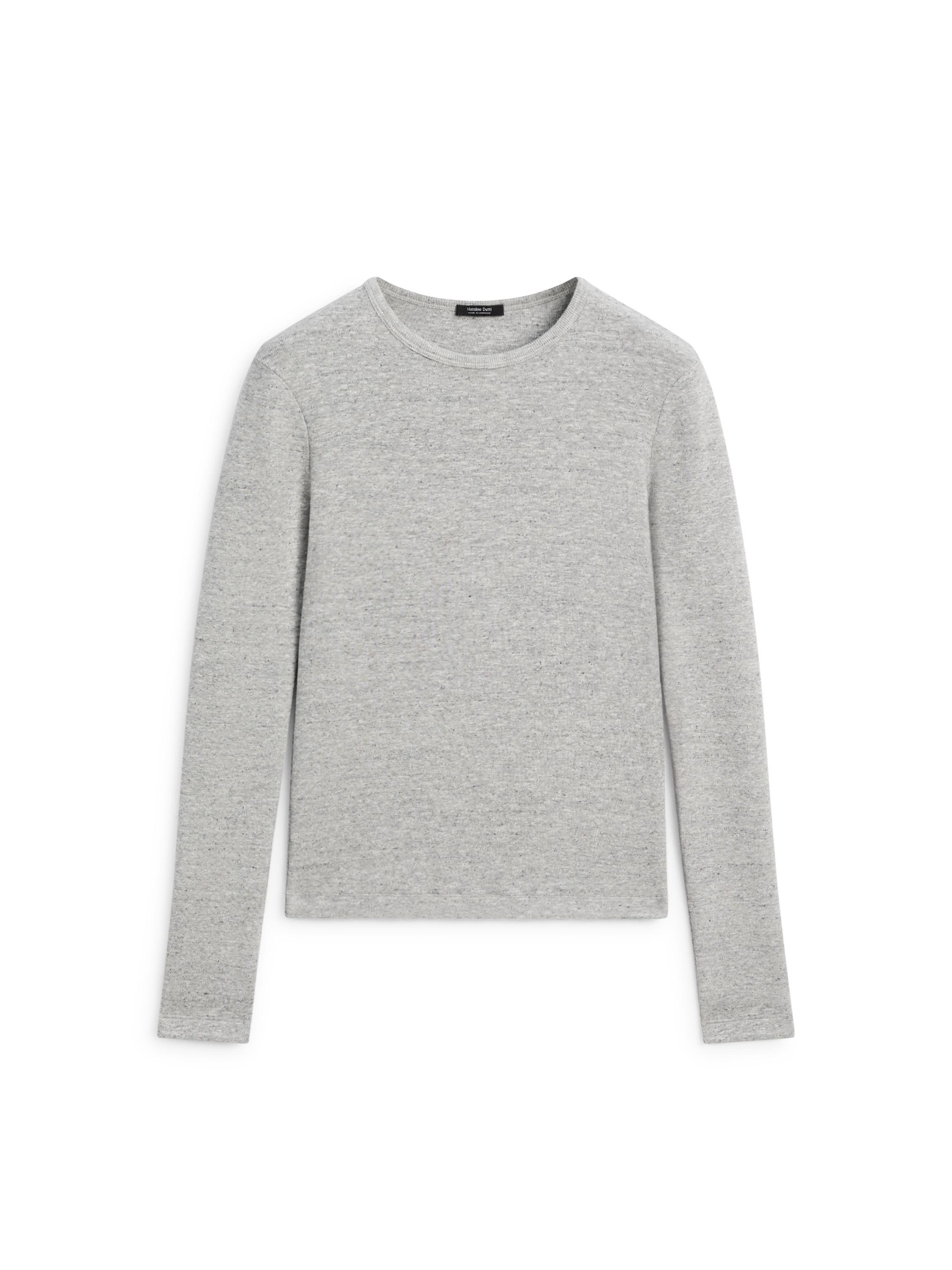 Check print flowing godet skirt