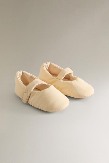 BALLERINES ENFANT TISSU - Jaune de Zara - Image 2