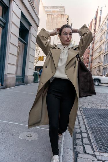 LEGGINGS BODY SHAPING - أسود by Zara