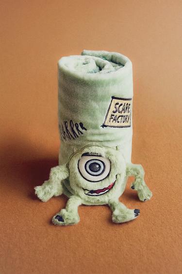 KIDS’ MIKE WAZOWSKI MONSTERS, INC. ©DISNEY/PIXAR BLANKET - Green by Zara