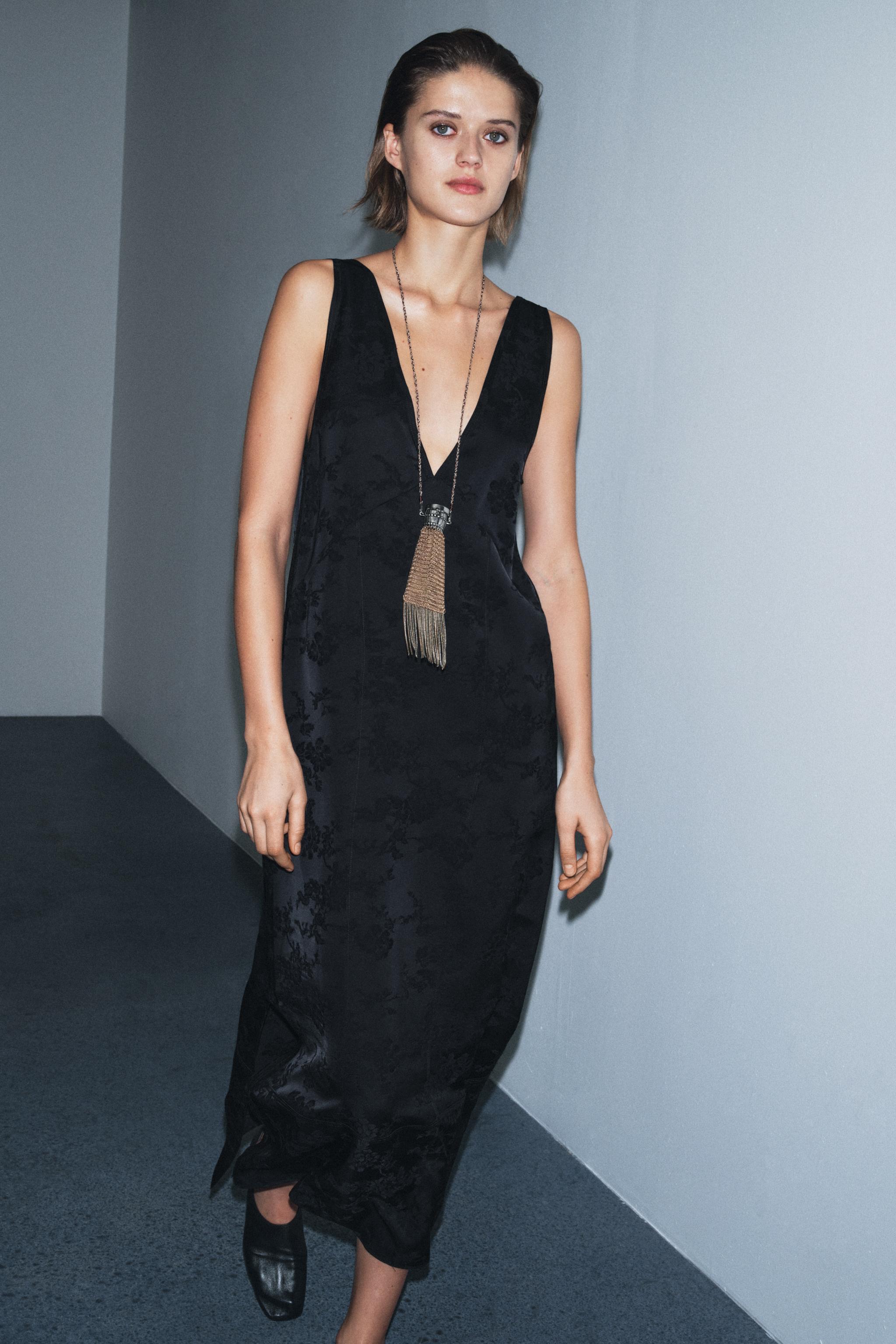 ROBE MI-LONGUE EN JACQUARD ZW COLLECTION LIMITED EDITION