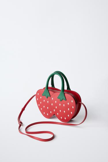 SAC BANDOULIÈRE FRAISES - Rouge de Zara - Image 1