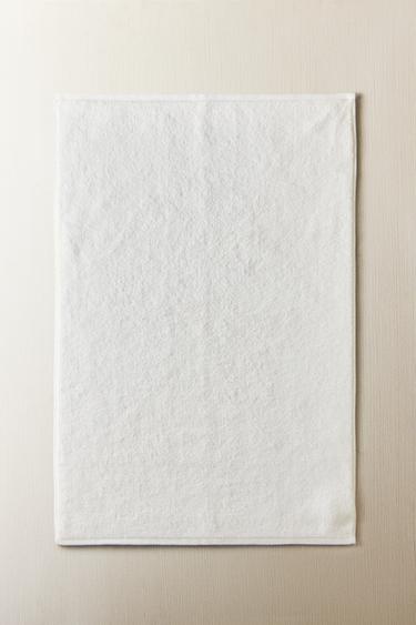 RICE STITCH COTTON BATH MAT - White by Zara - Image 5
