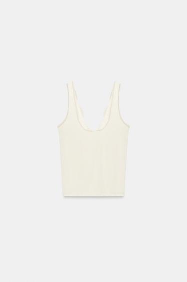 TOP STYLE LINGERIE - Écru de Zara - Image 4