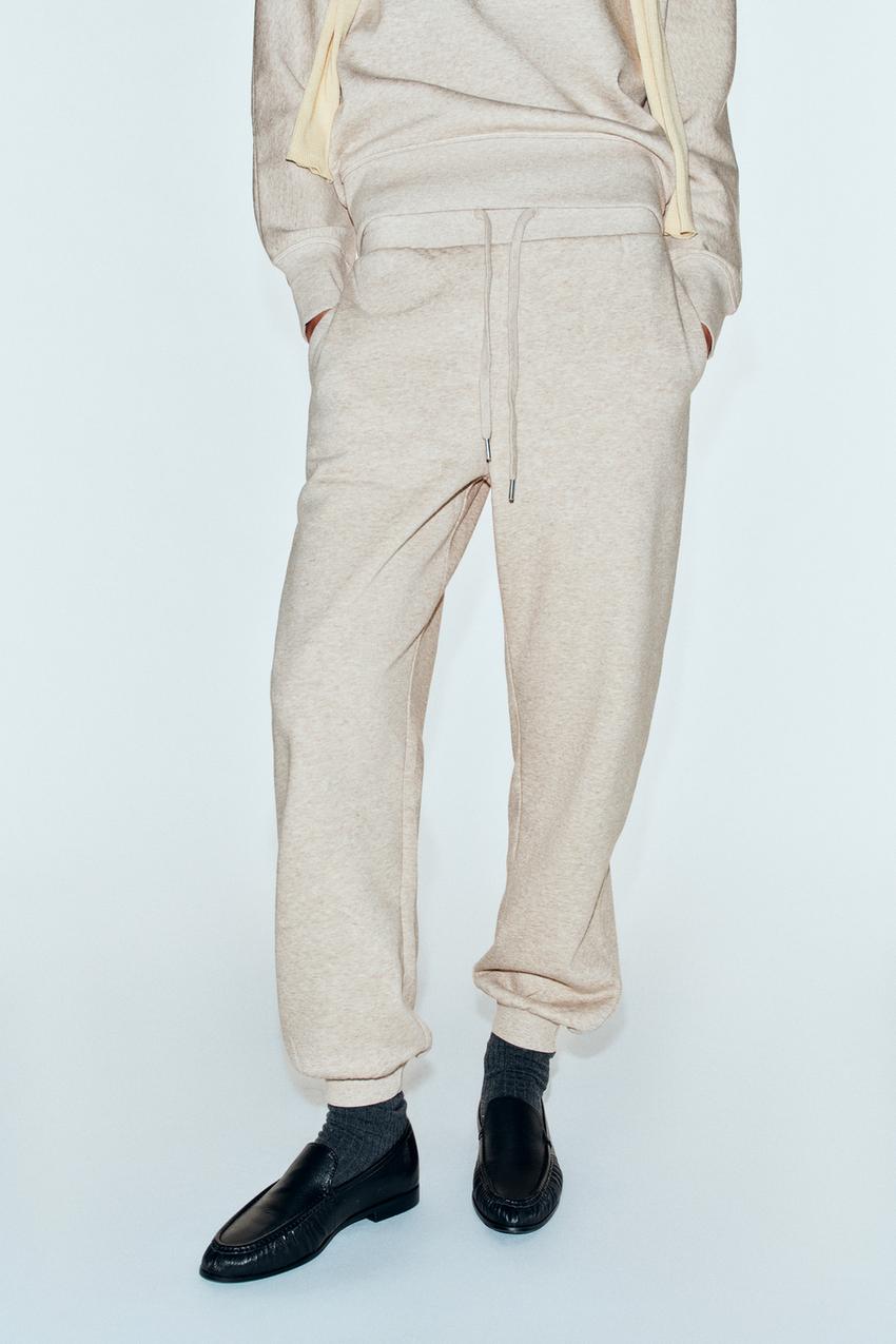 ベーシックスウェットジョガー - ベージュマール | ZARA Japan / 日本