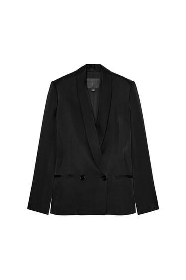 ZW COLLECTION LIMITED EDITION SATIN BLAZER
