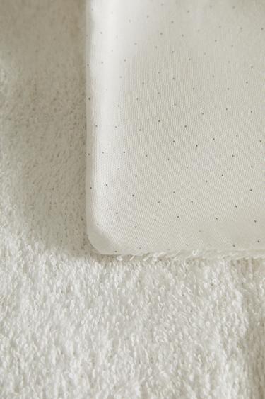 MINI BUNNY BABY TOWEL (PACK OF 3) - Cream by Zara - Image 3