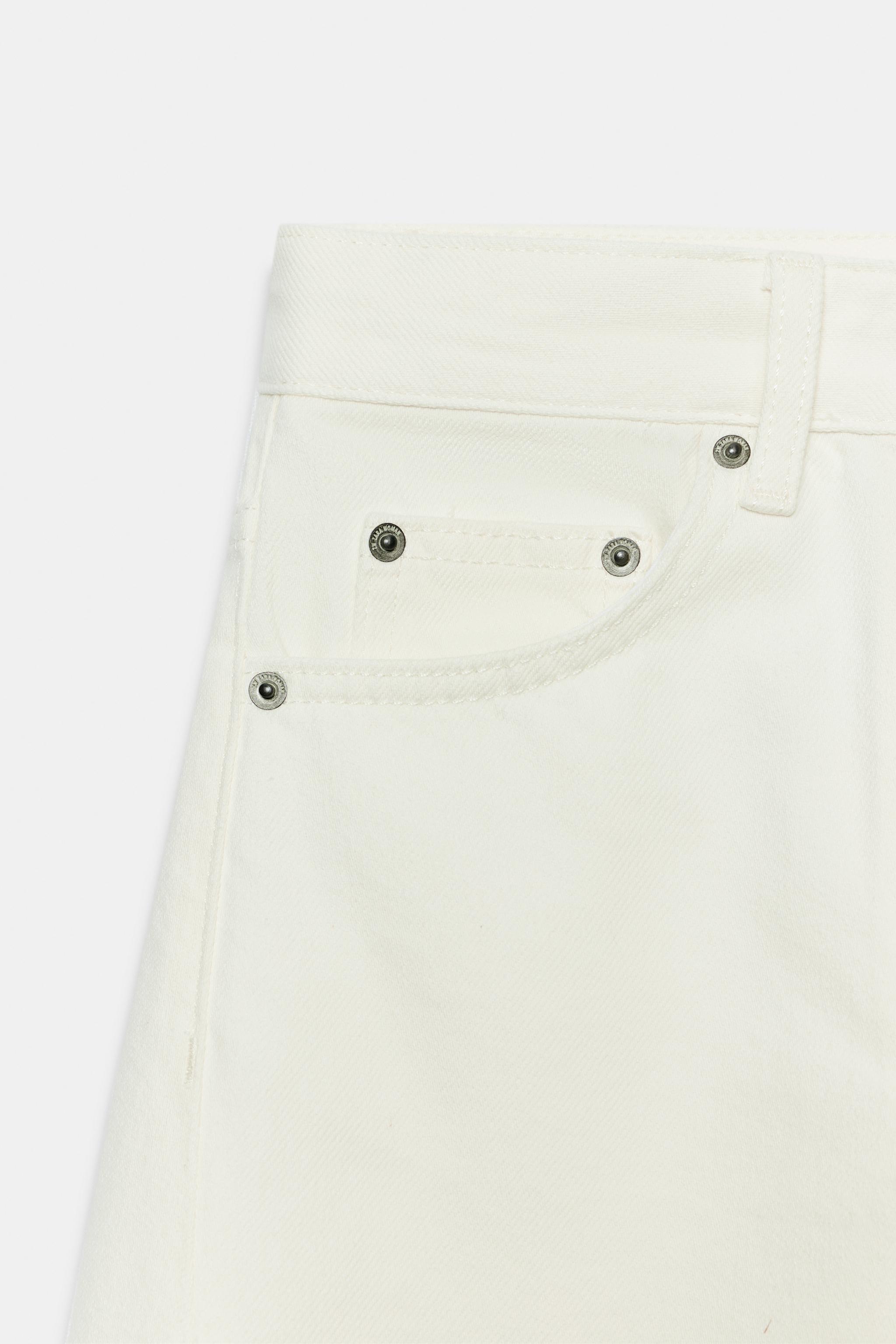 Женские джинсы Zara ZW COLLECTION MID-RISE BALLOON JEANS — фото 7
