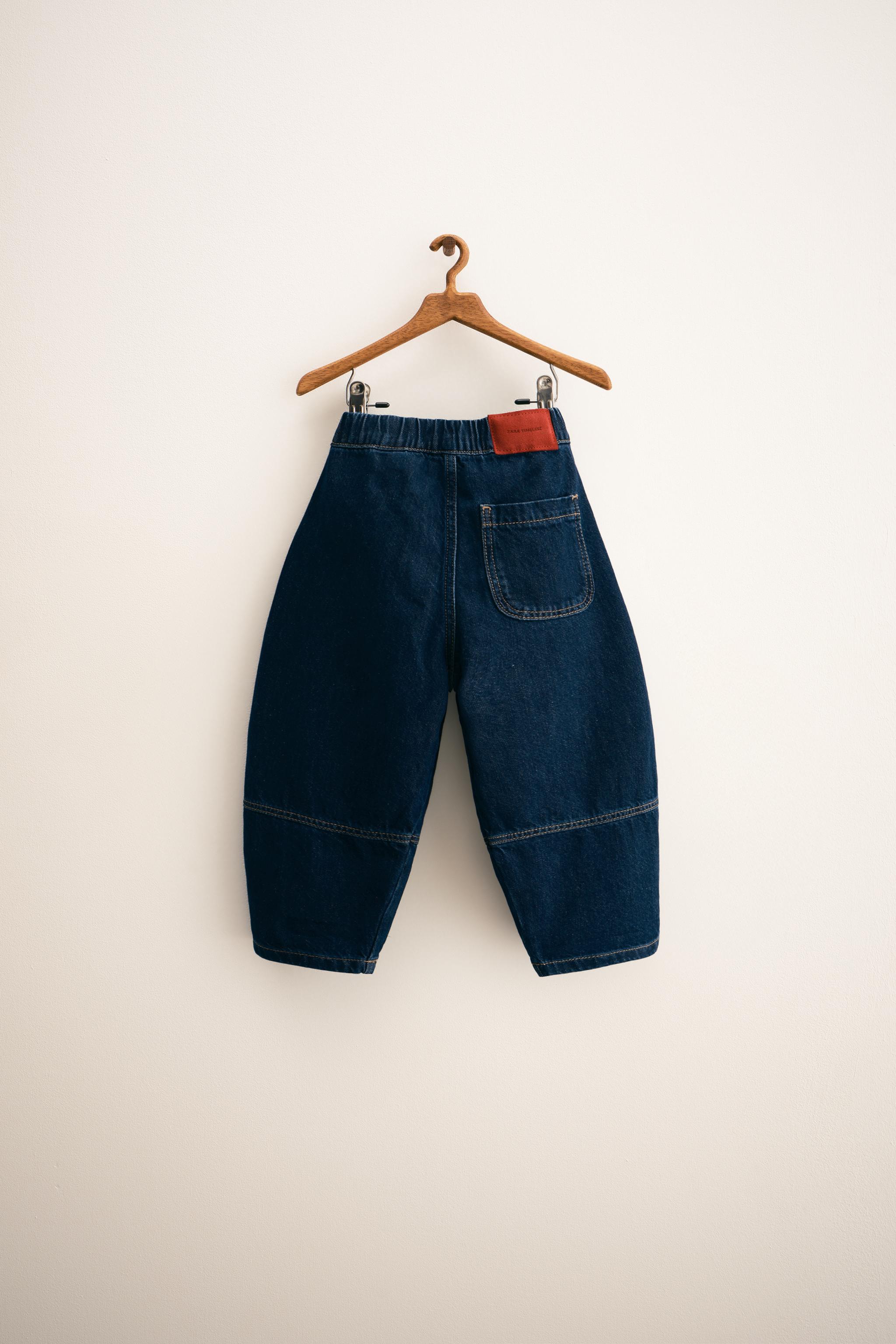 ZARA TIMELESS - バルーンスリーブ ジーンズ - ブルー | ZARA Japan / 日本