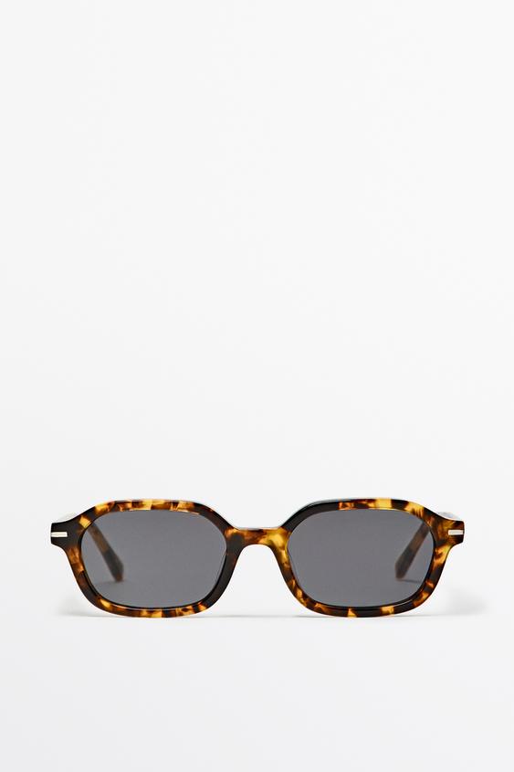 Zara Square tortoiseshell sunglasses - Brown - Image 0