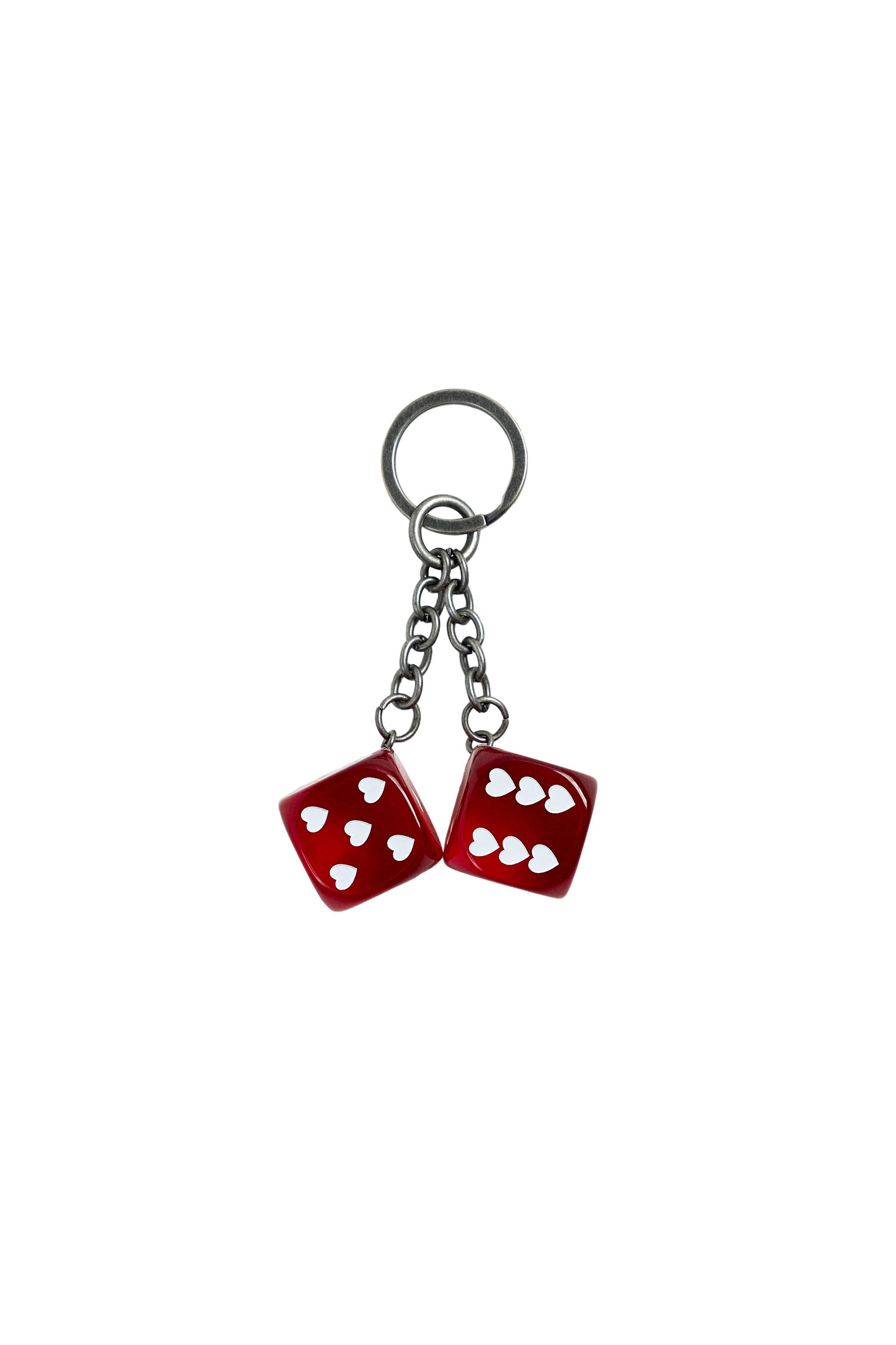 DICE KEYCHAIN - Red | ZARA United States