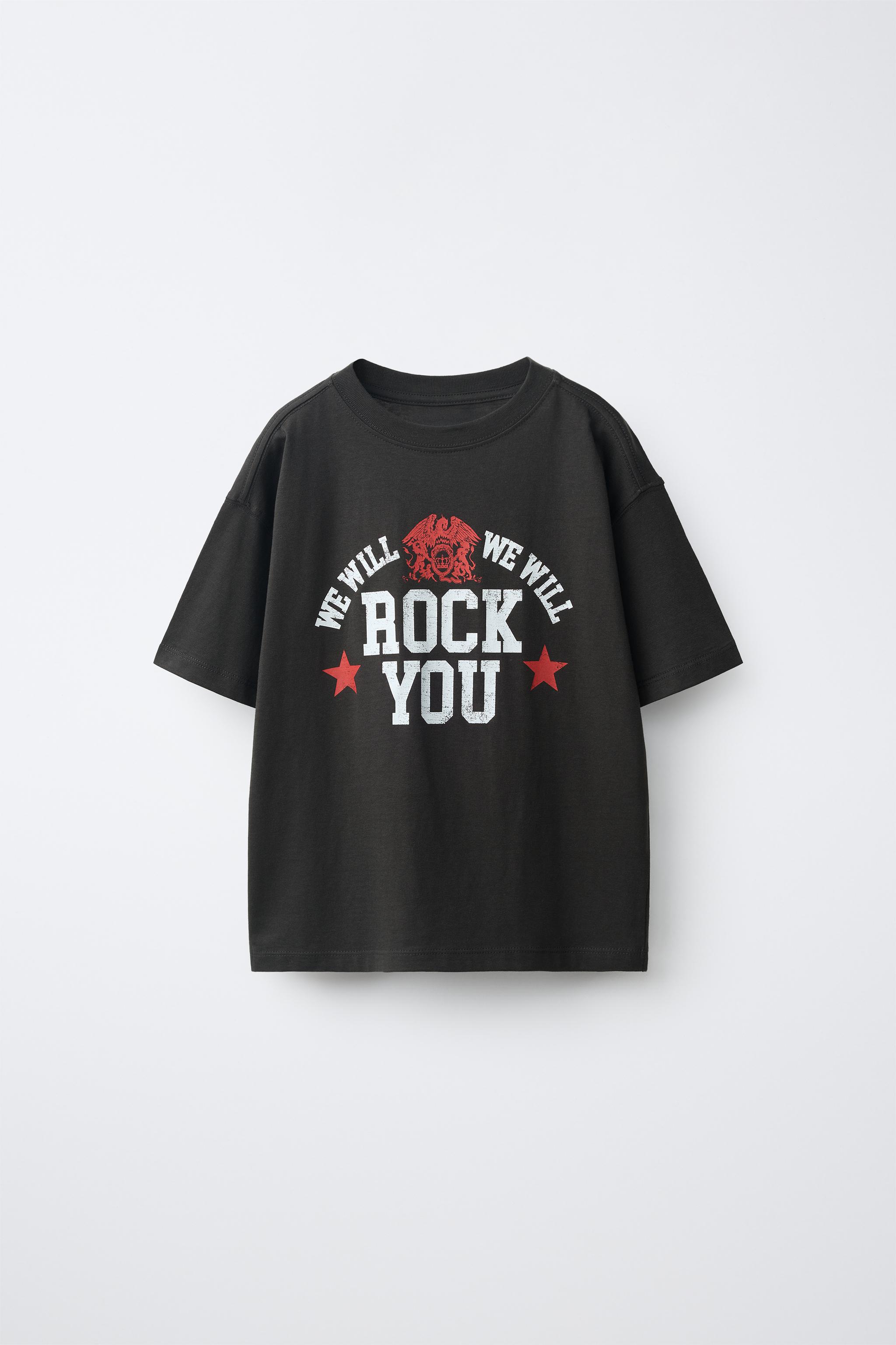 QUEEN© PRINT T-SHIRT - Dark anthracite | ZARA United States