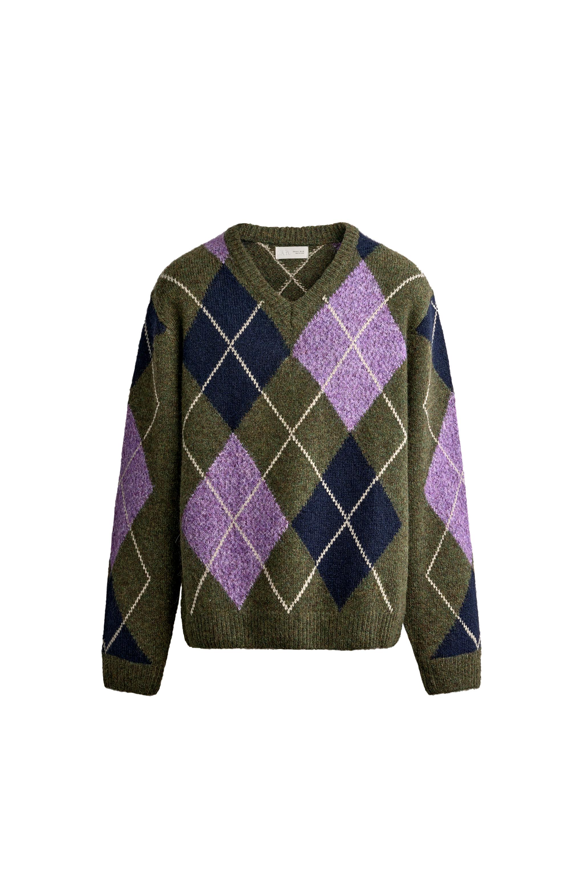 JERSEY JACQUARD GEOMÉTRICO