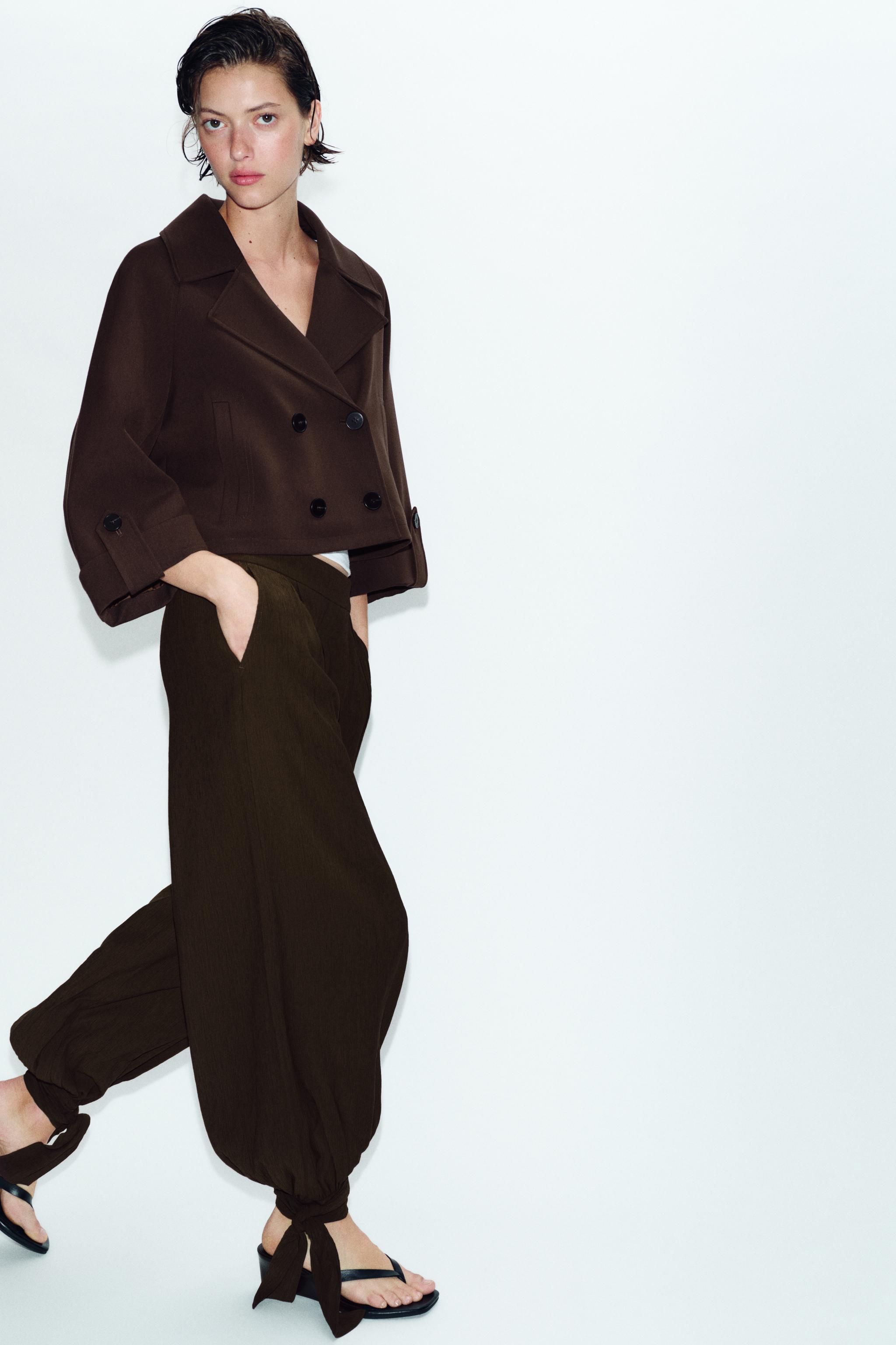 PANTALON BOUFFANT AVEC NŒUDS