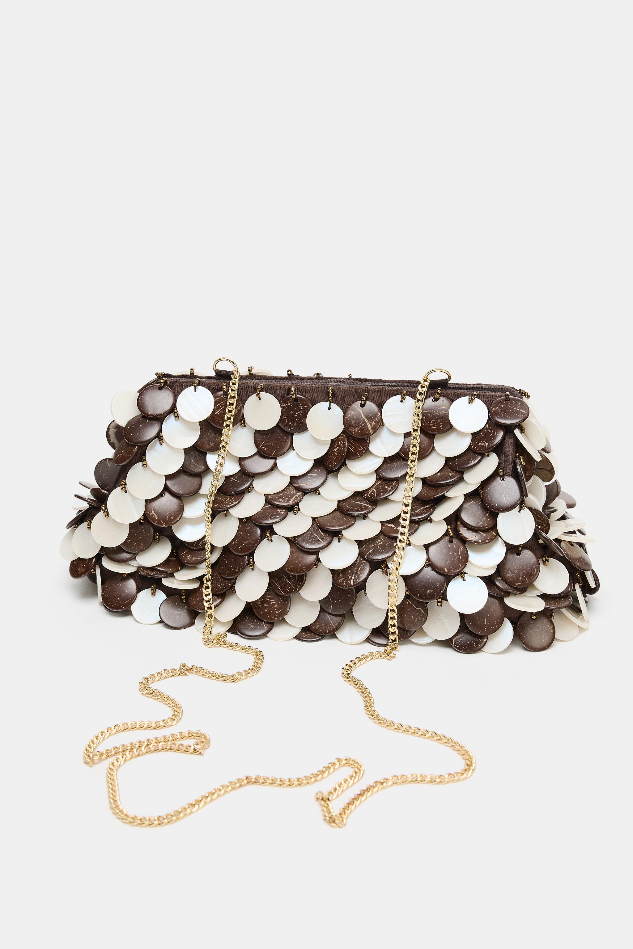 APPLIQUÉ POUCH BAG