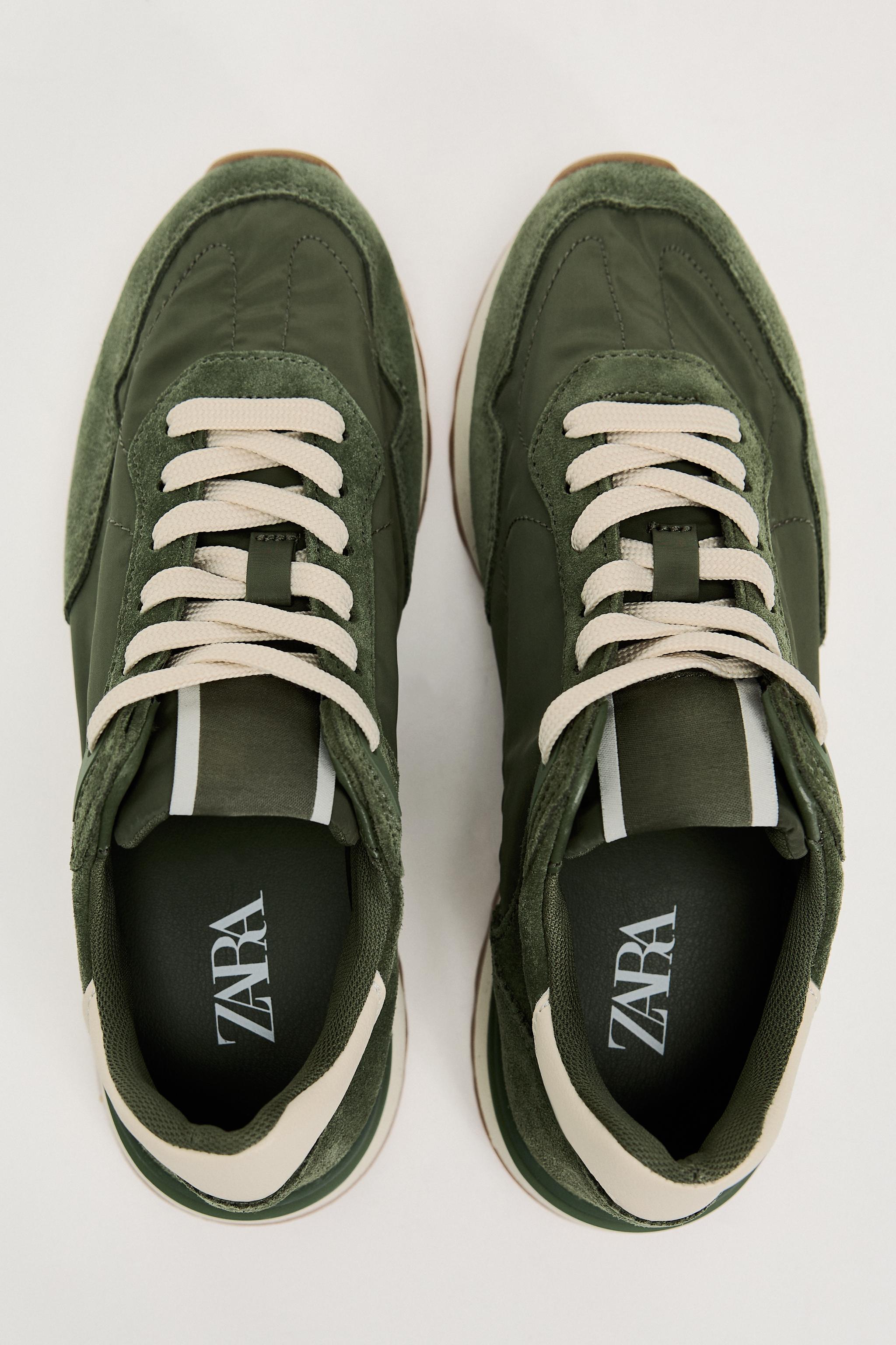 Zara best sale shoes green