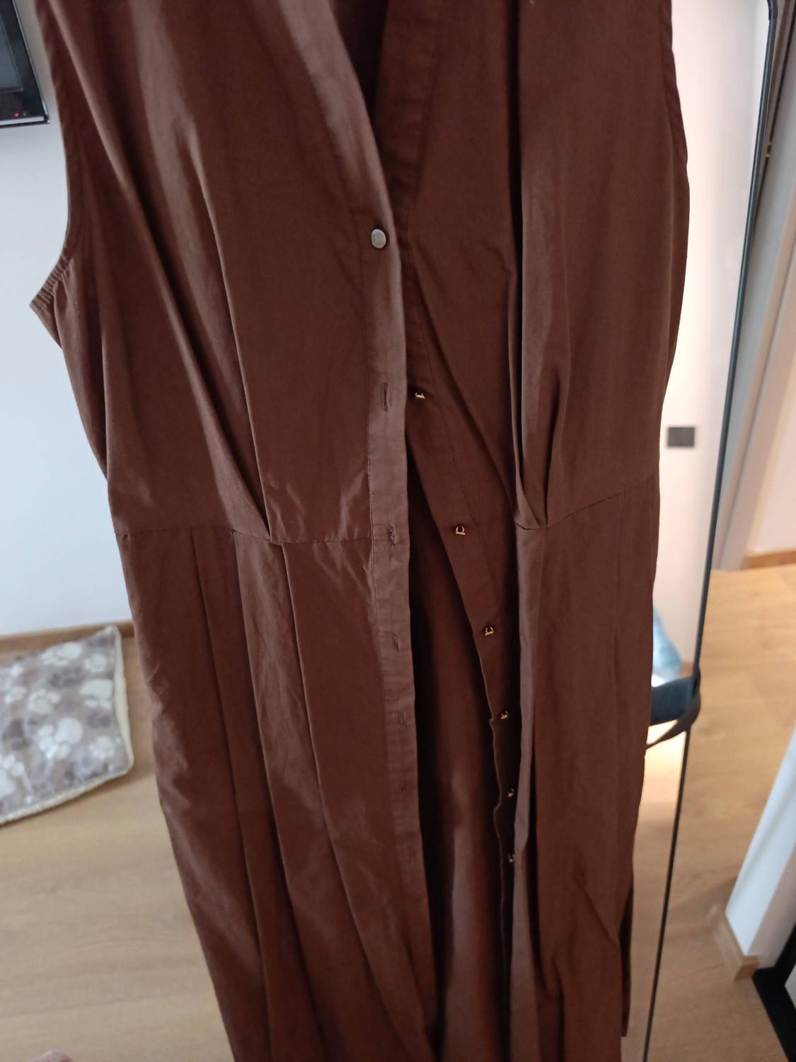MIDI DRESS WITH BELT - Image 7