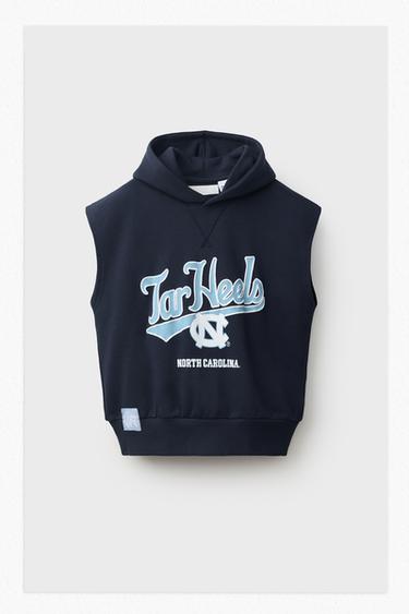 NORTH CALIFORNIA PARK FIELDS® SLEEVELESS HOODIE - Navy blue by Zara