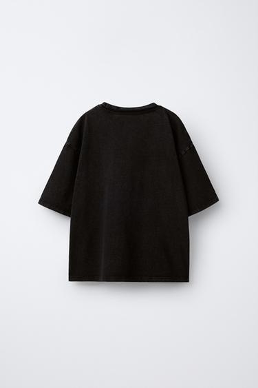 LADY GAGA © PRINTED T-SHIRT - Dark anthracite by Zara - Image 1