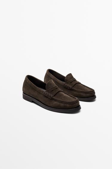 Leather penny loafer — Brown 2