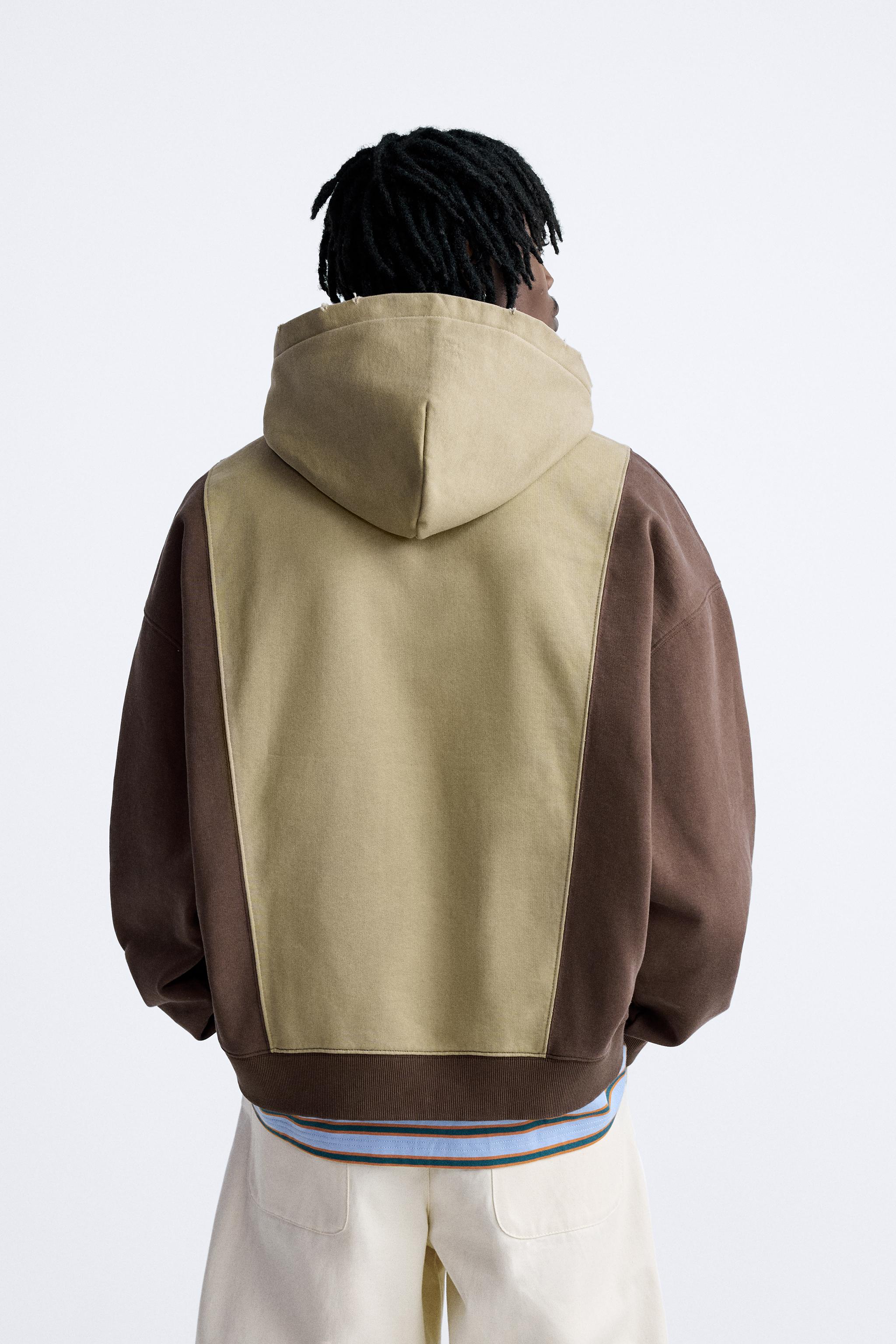 Zara zip up online hoodie