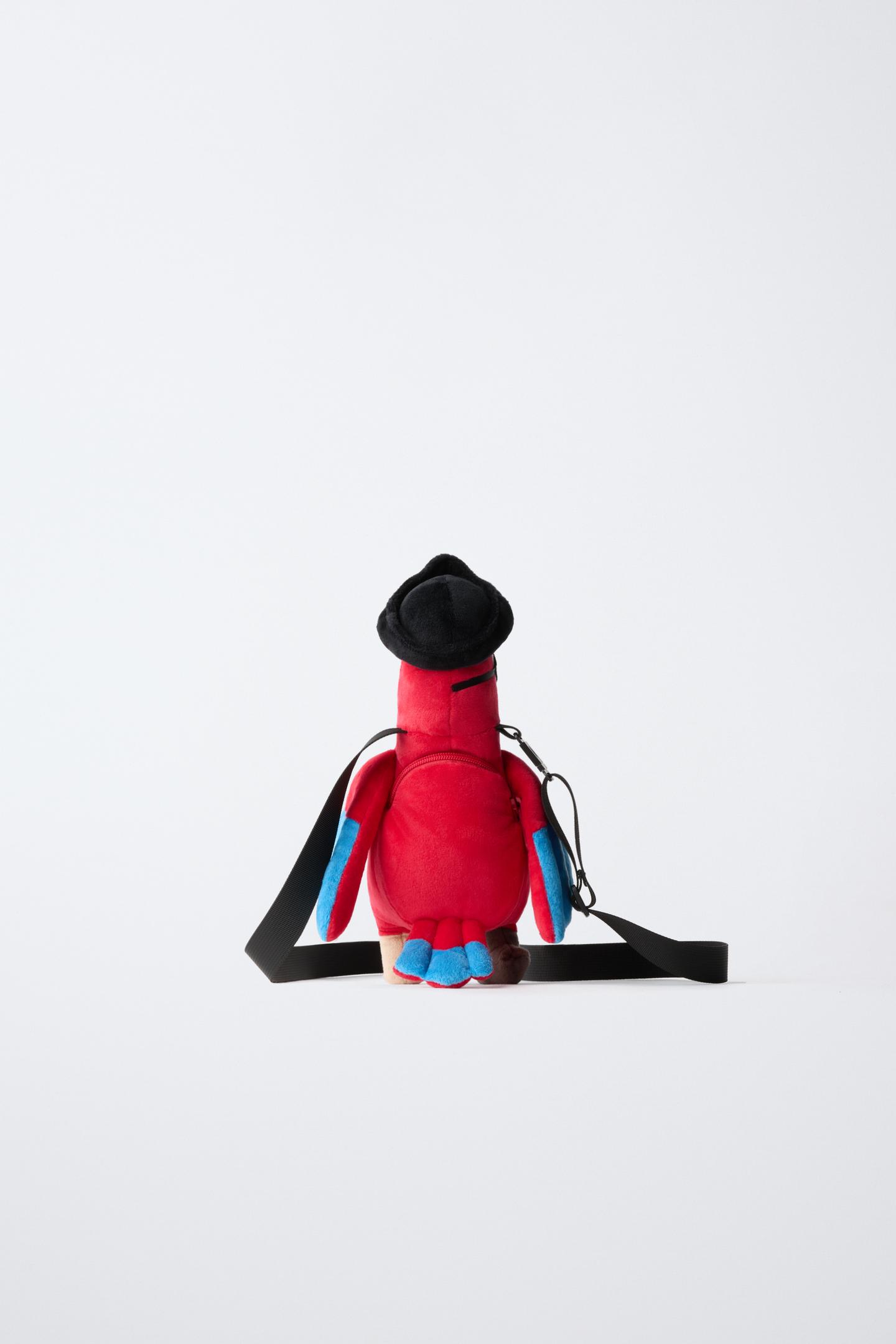 Детская сумка Zara Parrot Crossbody, цвет: Красный — фото 5