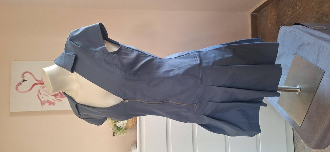 BOX PLEAT SHIRT DRESS - Image 3