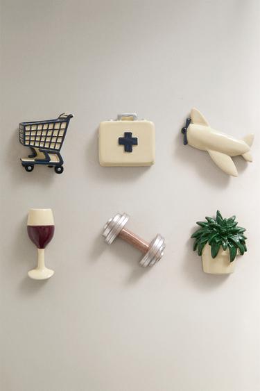 AIMANTS ACTIVITÉS (LOT DE 6) - Crème de Zara - Image 0