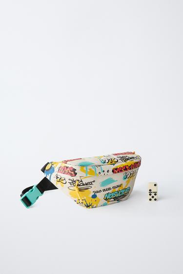 SAC BANANE GRAFFITI - Blanc de Zara - Image 5