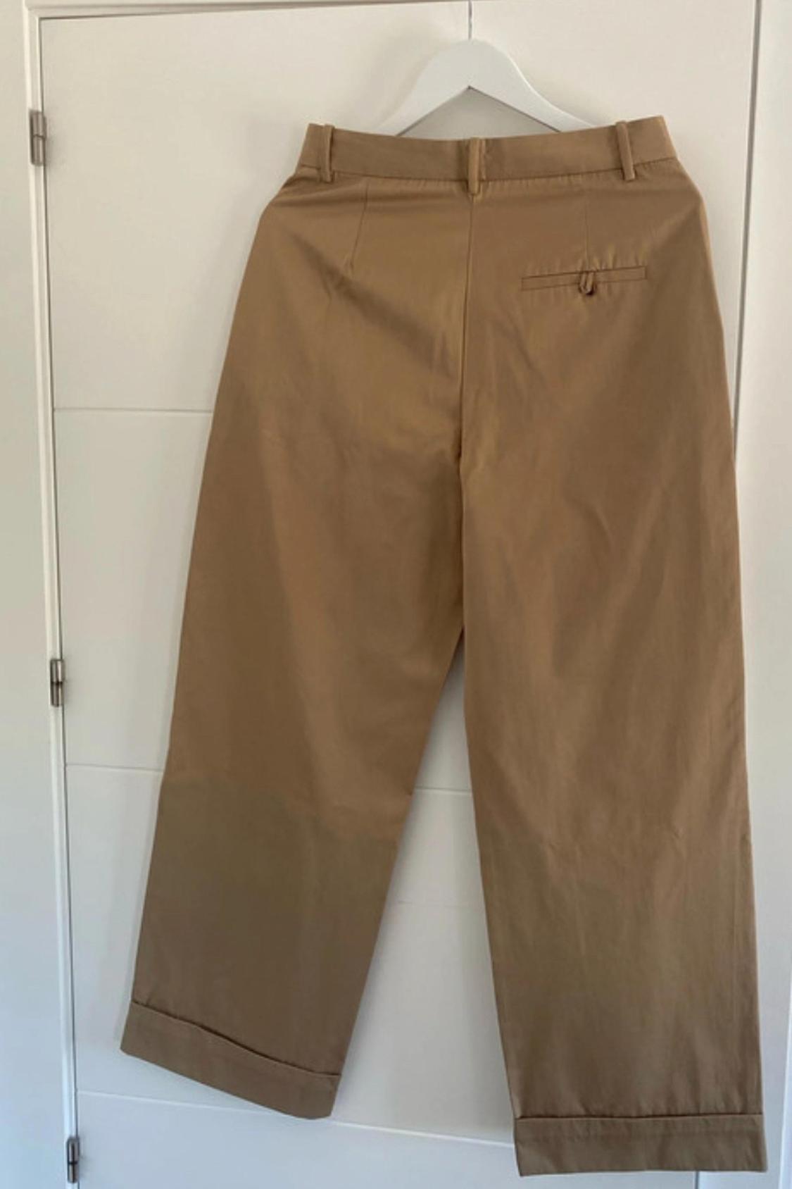 WIDE-LEG SATIN TROUSERS - Image 2