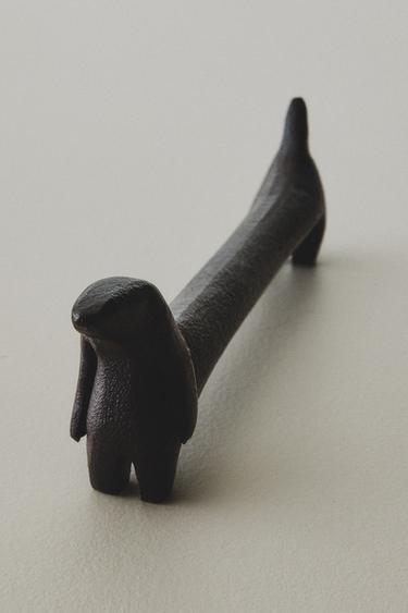 PETIT CHIEN DÉCORATIF TECKEL - Noir de Zara - Image 4