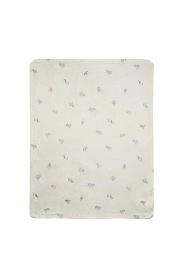 COPERTA IN PILE PER NEONATI STAMPA MY LITTLE PONY© - Écru di Zara