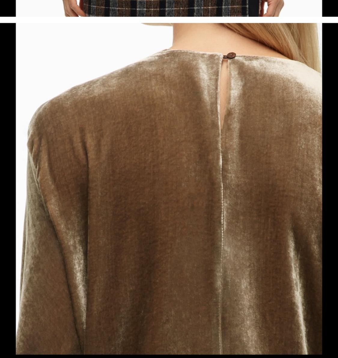ZARA VELVET TOP LIMITED EDITION - Image 2