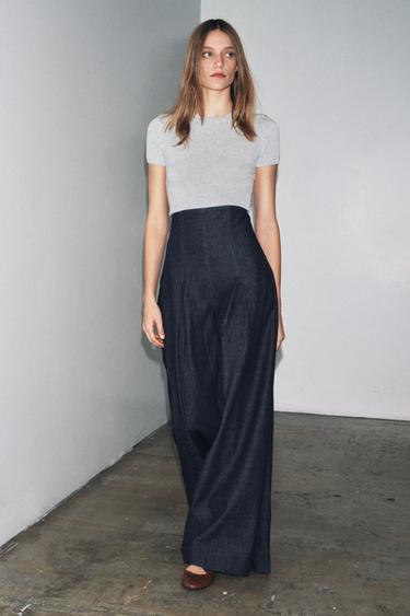 SOFT SHORT SLEEVE T-SHIRT - Grey marl by Zara