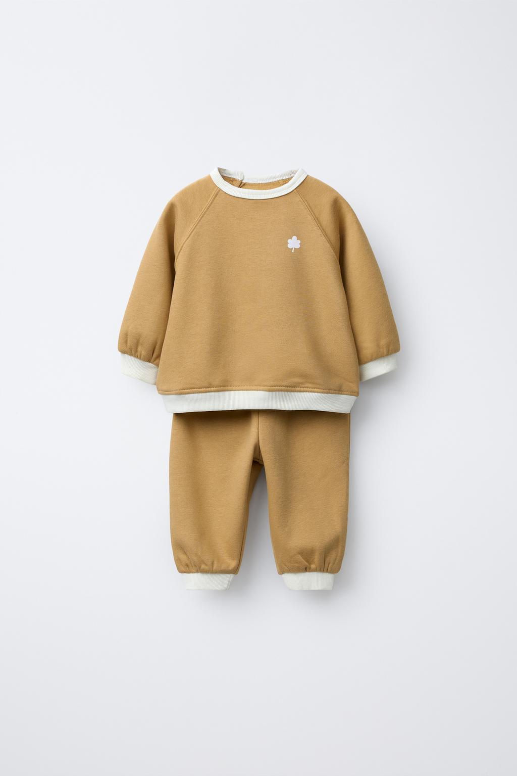 CONJUNTO SUDADERA Y PANTALÓN CONTRASTE