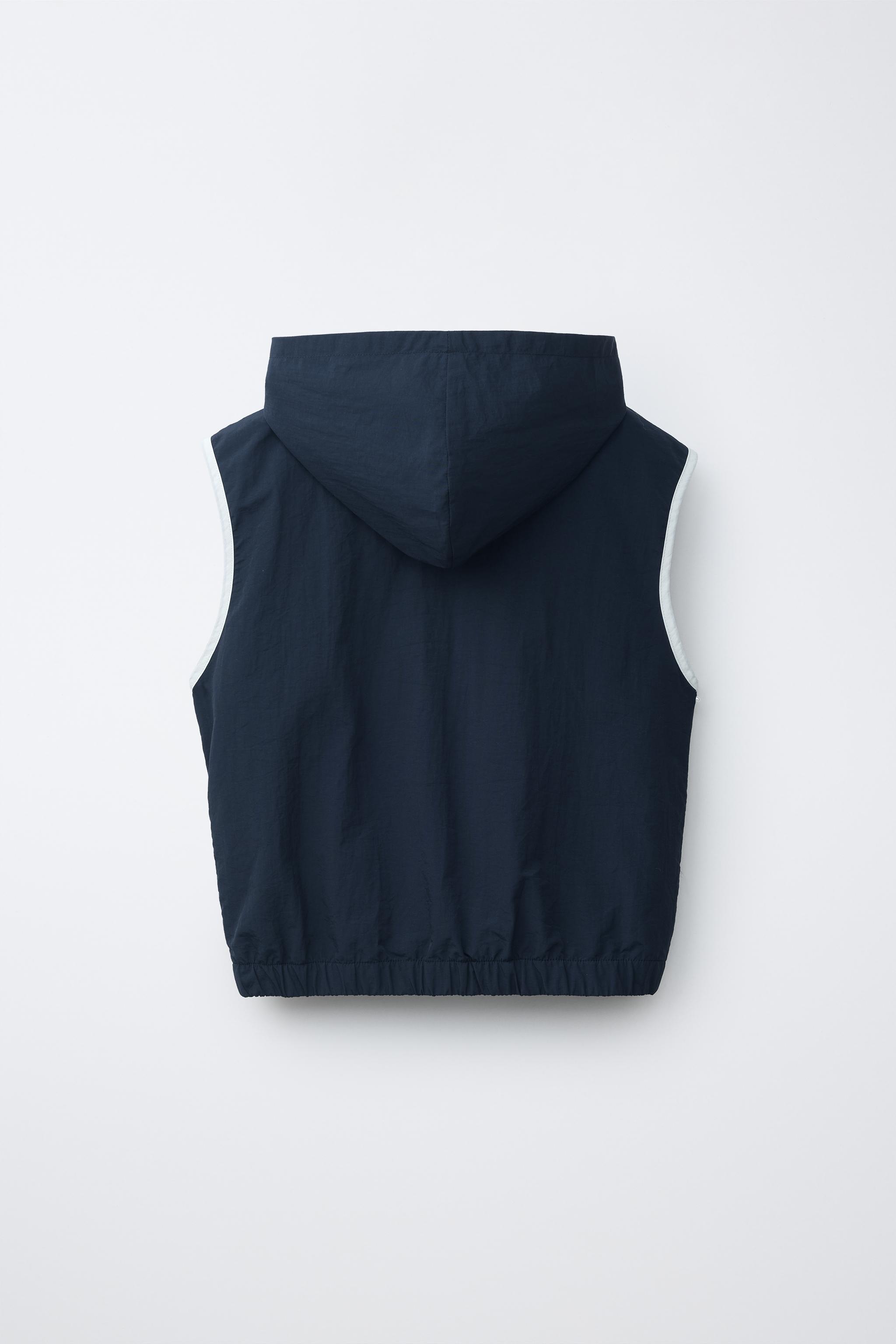 PENN © NYLON VEST - Navy blue | ZARA Canada